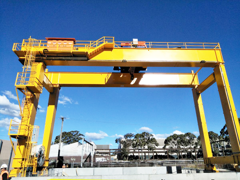 越南客戶，QDU32t起重機